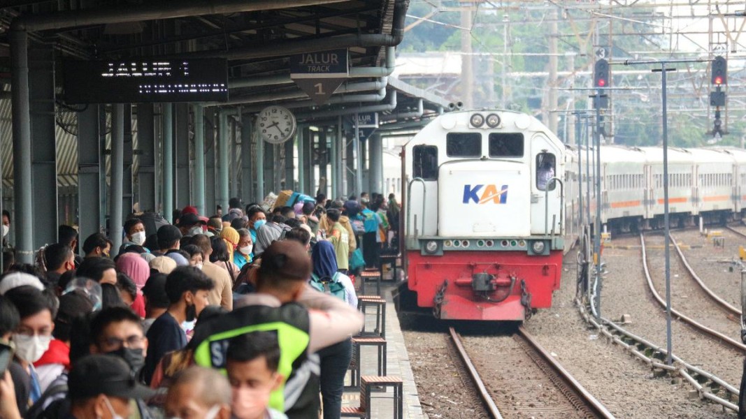 KAI Catat Lebih dari 758 Ribu Penumpang Tinggalkan Ibu Kota