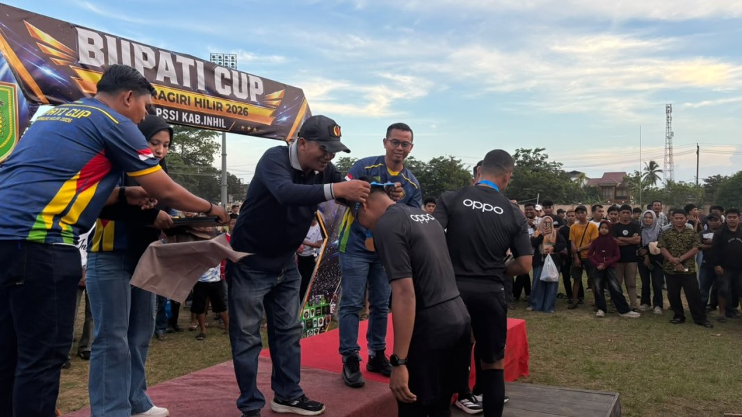Ketua KONI Inhil Apresiasi ASKAB PSSI Sukses Gelar Bupati Cup 2026