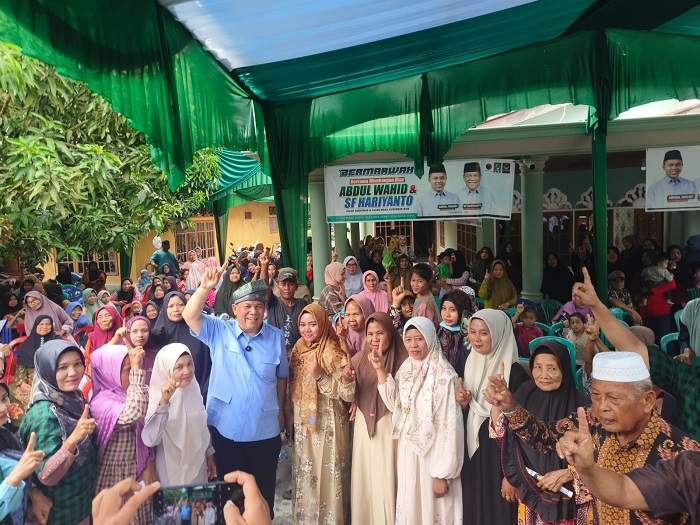 Ninik Mamak dan Anak Kemanakan Kenegerian Kampa Siap Sepenuhnya Memenangkan Wahid - SF Hariyanto