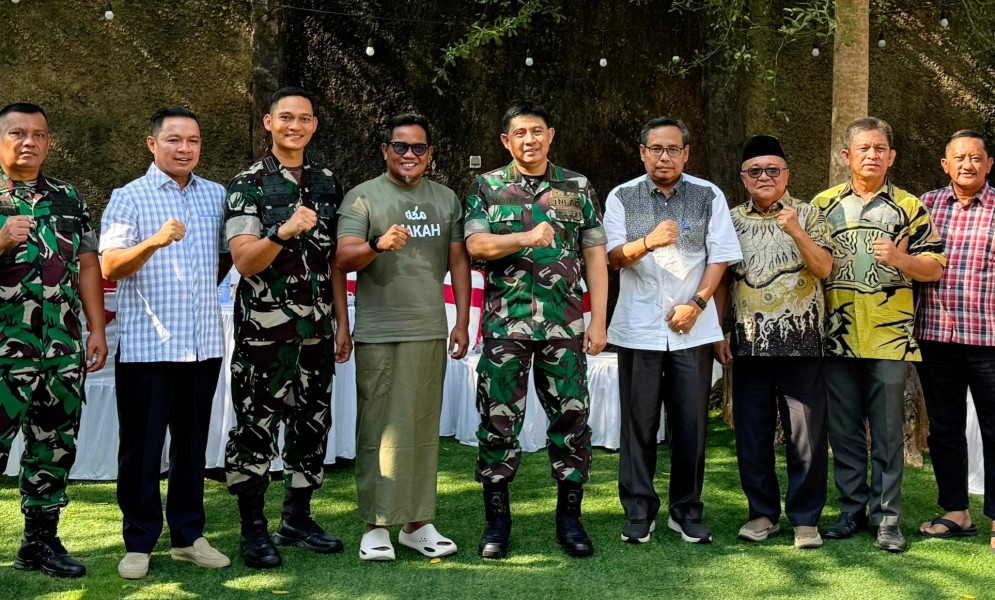 Bupati dan Wakil Bupati Pelalawan Terima Kunjungan Silaturahmi Danrem 031/Wira Bima