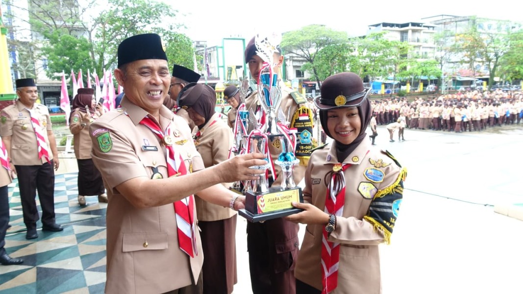 Hari Pramuka ke-64, Bupati Inhil Tekankan Peran Pramuka Bangun Ketahanan Bangsa