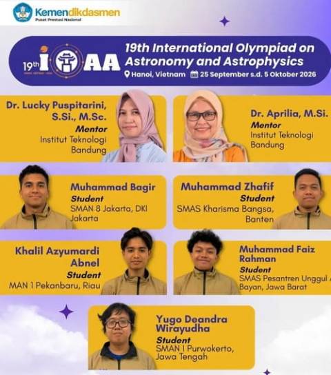 Setelah Medali Emas Geografi, MAN 1 Pekanbaru Kirim Khalil ke Olimpiade Astronomi Dunia