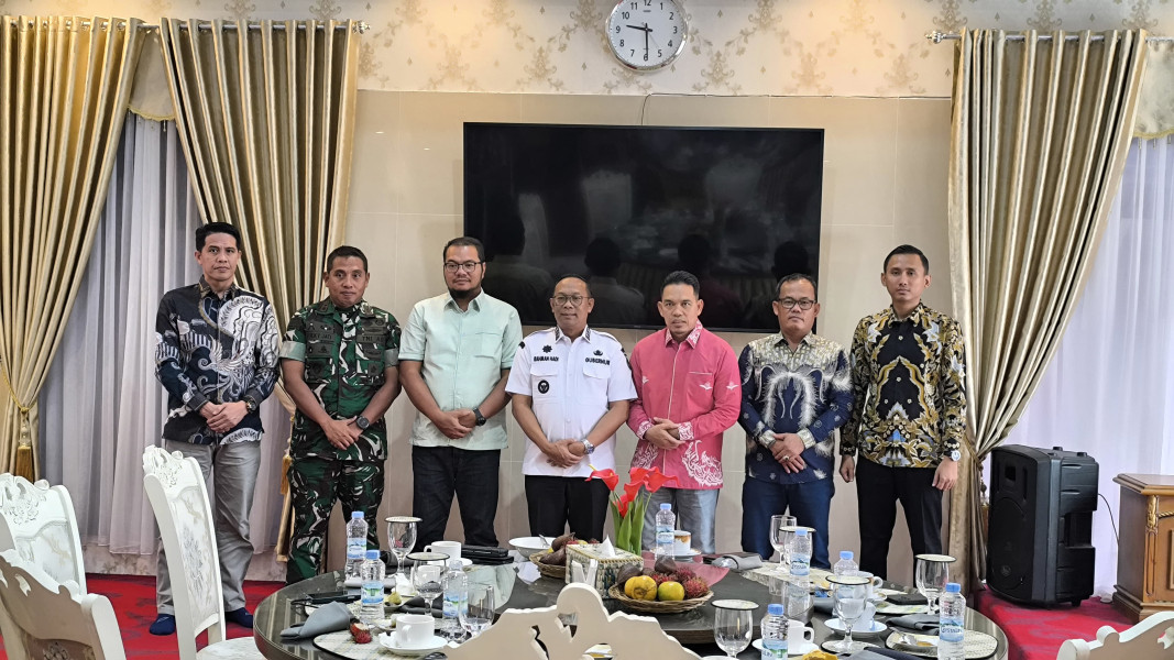 Gubernur Riau Bahas Rencana Pemekaran Kabupaten Inhil Pada Temu Ramah Bersama  Pemkab Inhil