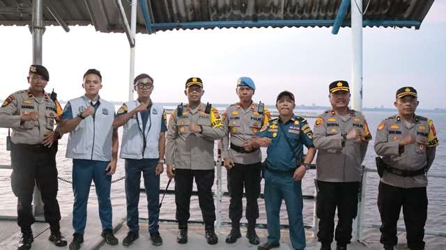 Kapolres Meranti Cek Kesiapan Pos Pam Operasi Ketupat Lancang Kuning 2025