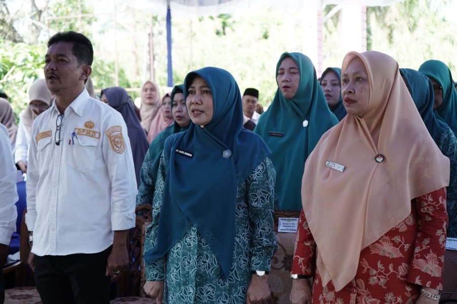 Launching Gerakan Kasih Jelita, Ketua TP PKK Inhil Dorong Kepedulian Lingkungan