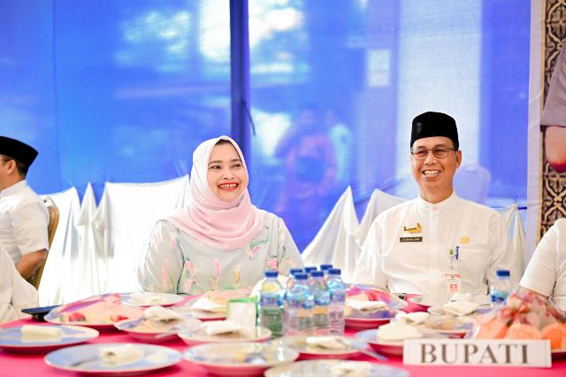 Bupati Bengkalis Menghadiri Kegiatan Halal Bihalal Diselenggarakan Kecamatan Mandau