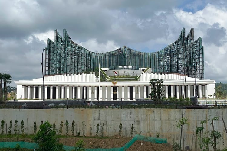 Istana Garuda IKN, Jokowi: Istana Garuda Akan Diresmikan Oleh Presiden Prabowo Subianto