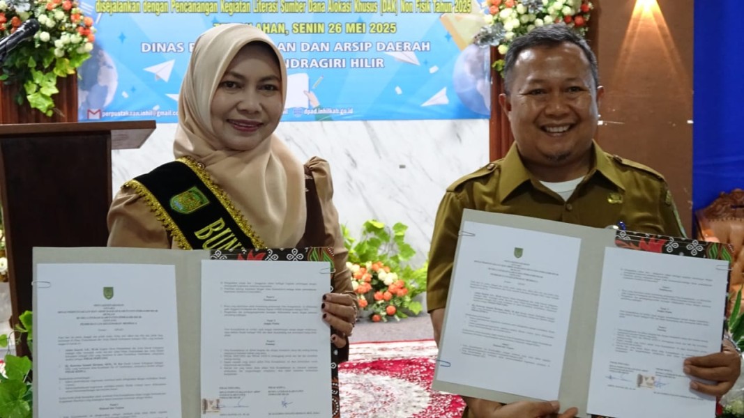 Dorong Budaya Baca, Pemkab Inhil Gelar Bimtek Literasi Informasi