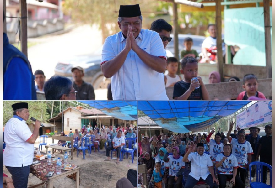 Paslon Bupati Siak Alfedri-Husni Ajak Warga Coblos Nomor 3 untuk Siak Berkelanjutan