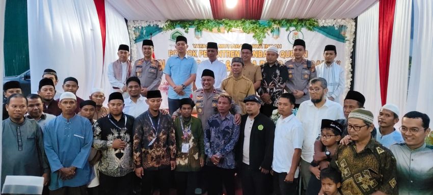 Wakapolda Jossy Kusumo Silaturahmi dan Buka Puasa Bersama di Ponpes Mamba'ul Quran Kampar