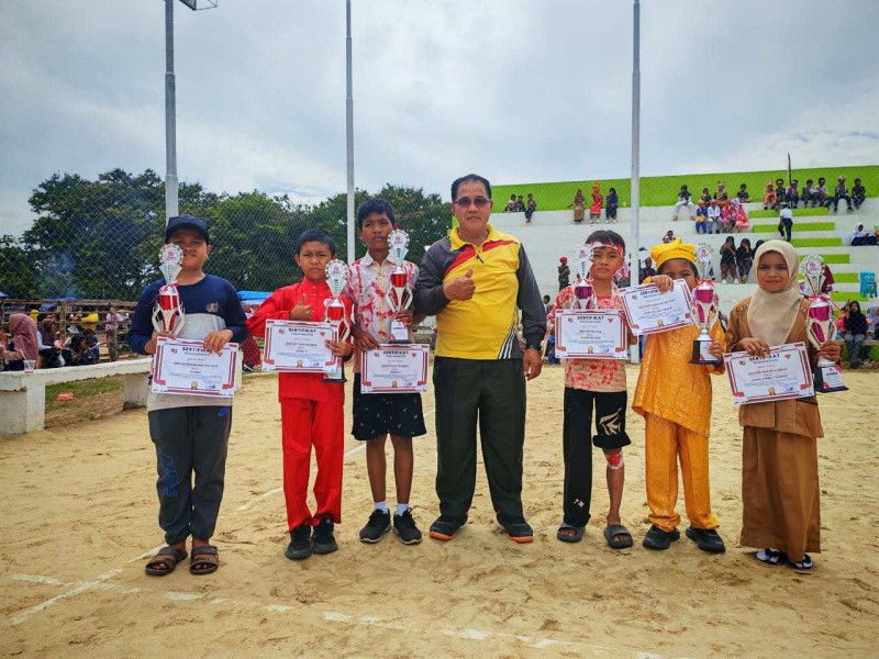 Dari Gerak Jalan hingga Permainan Tradisional, HUT RI di Pasir Bongkal Penuh Warna