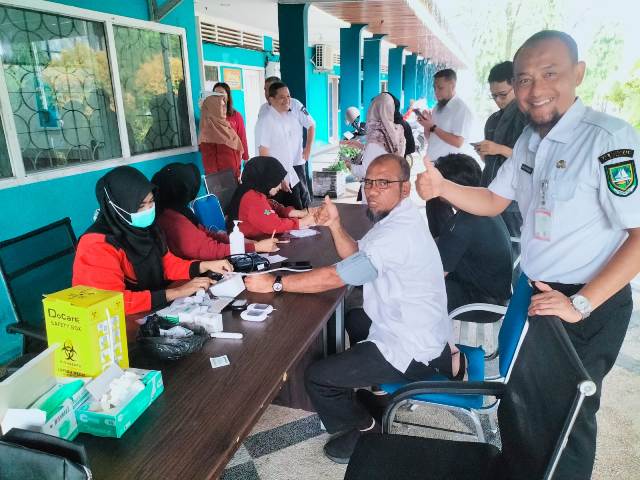 Diskominfotik Kabupaten Bengkalis Melaksankan Kegiatan CKG