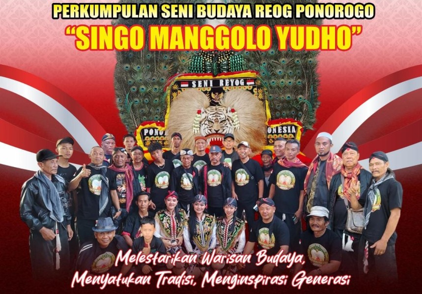 Perkumpulan Seni Budaya Reog Ponorogo Singo Manggolo Yudo Gelar Aksi Donor Darah Peringati HUT ke-81 PMI