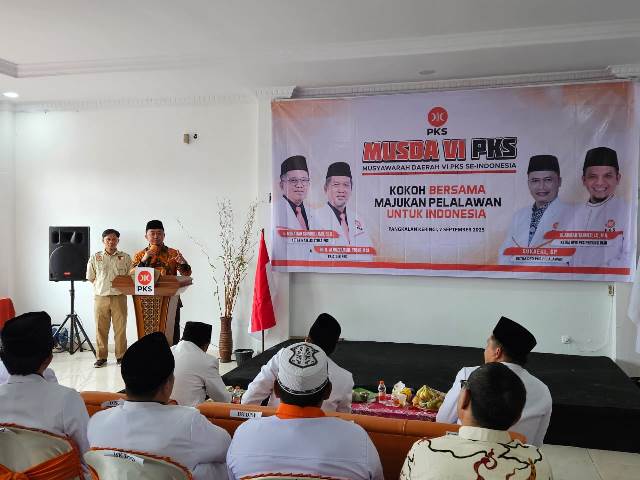 Syahrul Aidi Hadiri Musda VI PKS Pelalawan, Tekankan Pentingnya Pengurus Kuasai Teritorial