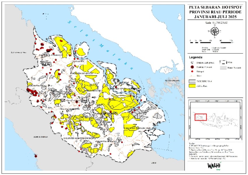 Tindak Tegas dan Cabut Izin Korporasi Pelaku Karhutla di Riau
