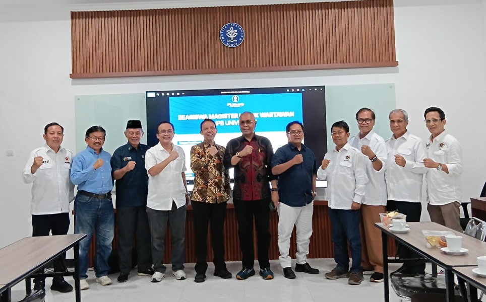 PWI dan IPB Sepakat Siapkan Program Beasiswa S2 bagi Wartawan Indonesia