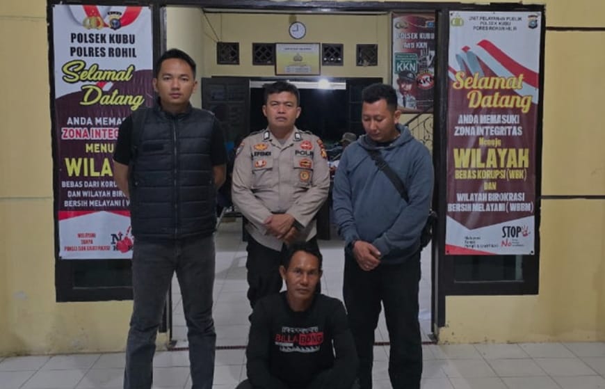 Picu Kebakaran Lahan, Seorang Pria Diamankan Polres Rohil