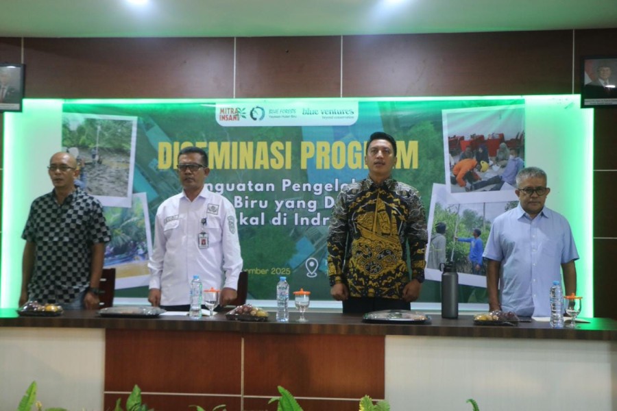 Pemkab Inhil Komitmen Jaga Mangrove Lewat Program Climate Collective Initiative