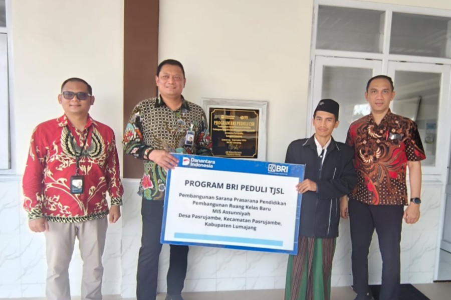 Wujud Nyata Kepedulian Sosial, BRI Lumajang Perkuat Pemberdayaan Masyarakat Melalui Program TJSL