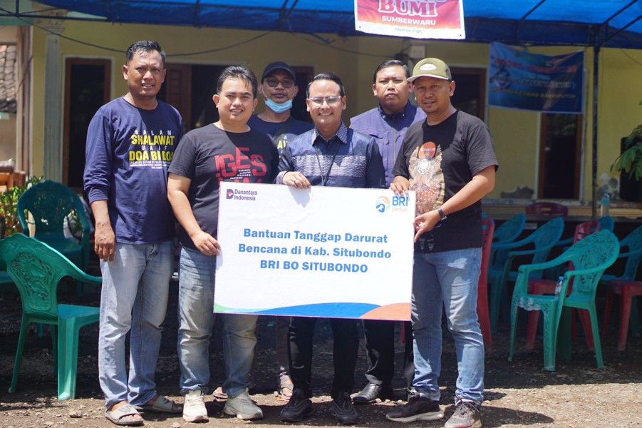 BRI Situbondo Wujudkan Kepedulian, Salurkan 100 Paket Bantuan untuk Korban Gempa
