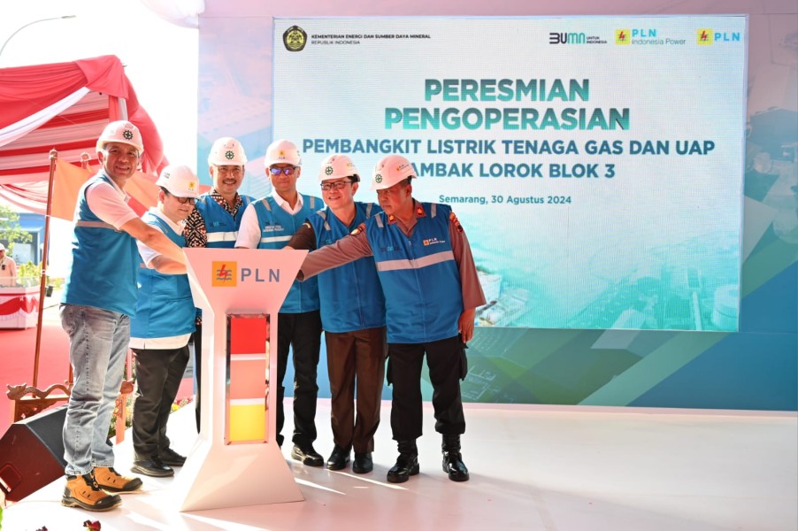 Pemprov Jateng: PLTGU Tambak Lorok Blok 3 Milik PLN Dorong Pertumbuhan Investasi