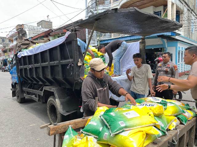 GPM Terus Digencarkan, Polres Meranti Sudah Distribusikan 115 Ton Beras SPHP