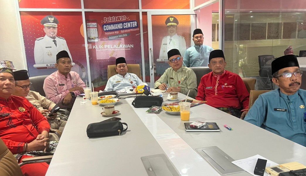 Debit Inflow Bendungan Koto Panjang Meningkat, Pemkab Pelalawan Rakor bersama PLN