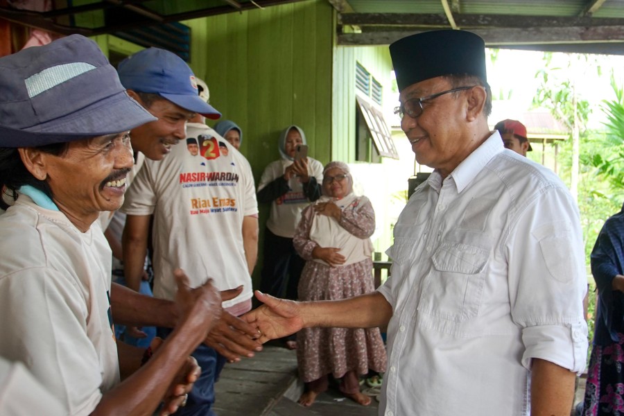 Calon Wakil Gubernur Riau Nomor Urut 2, HM. Wardan, Kampanye Dialogis di Kecamatan GAS