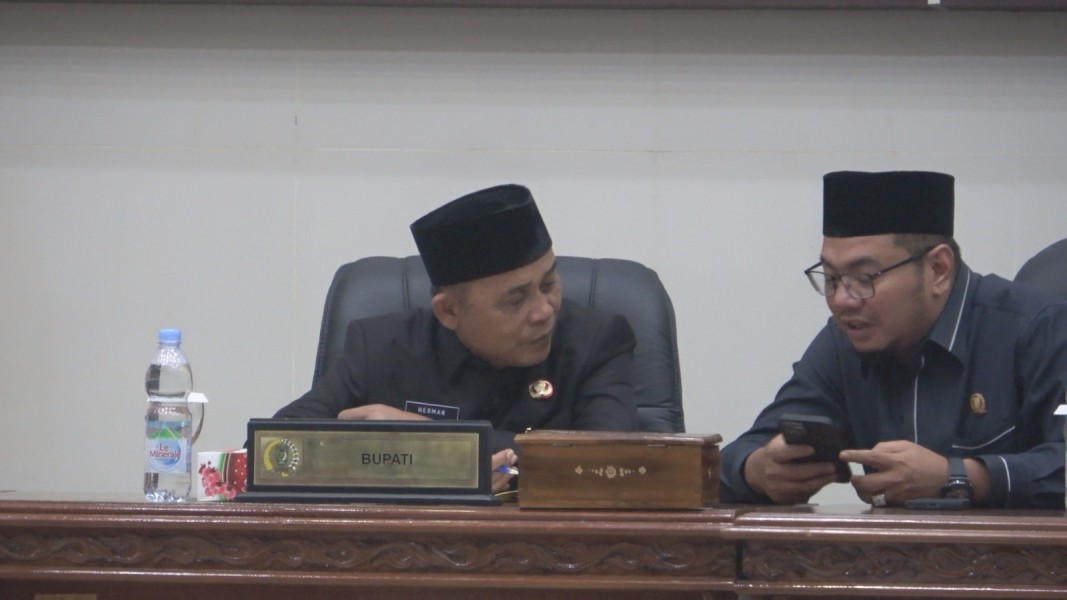 Bupati Inhil Sampaikan Pendapat Akhir Terhadap Ranperda Tentang RPJMD Tahun 2025-2029