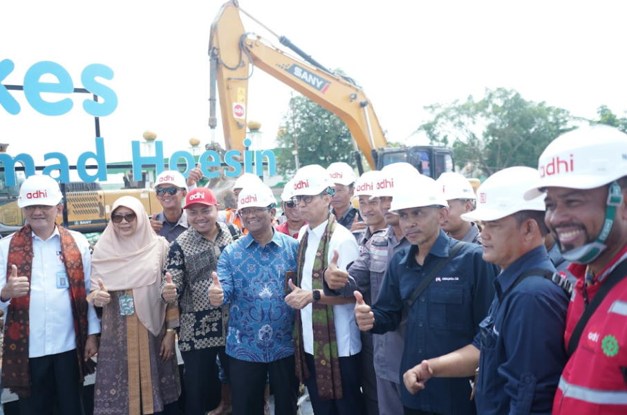 Peresmian Proyek ADHI: RS Mohammad Hoesin Hadirkan Fasilitas Kesehatan Modern Setelah Groundbreaking oleh ADHI