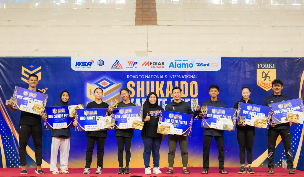 Dari Malang Menuju Panggung Nasional: Shukaido Karate Open Series 1 Lahirkan Bintang Baru