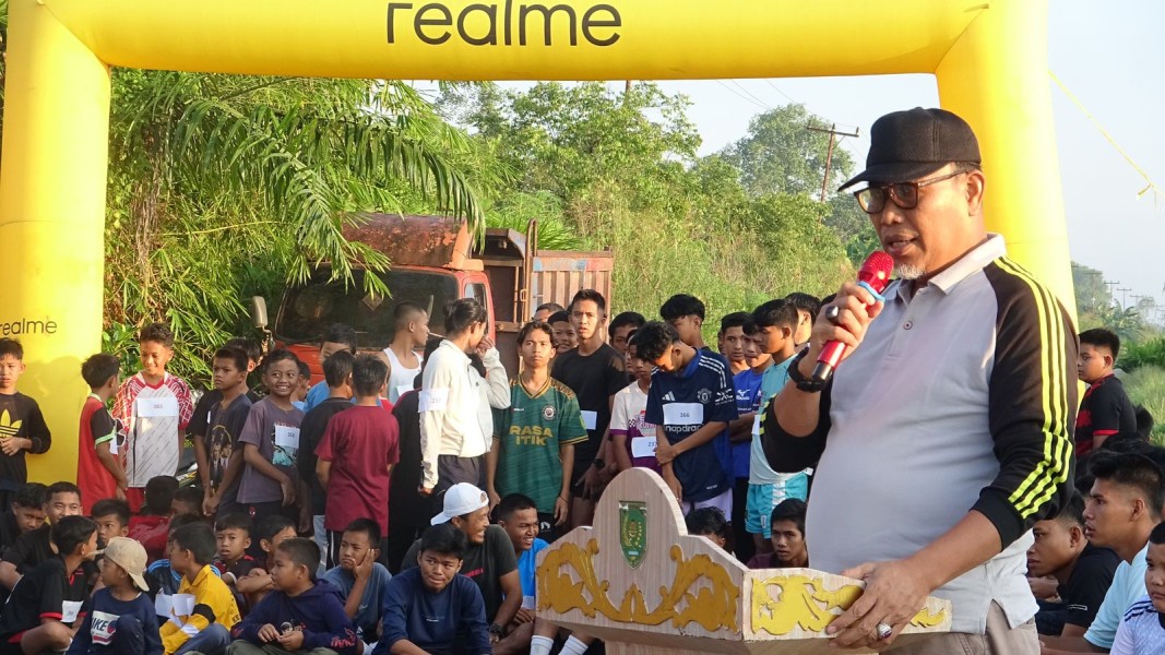Sekda Buka Tempuling Fun Run 2025 Bawa Pesan Bupati Inhil