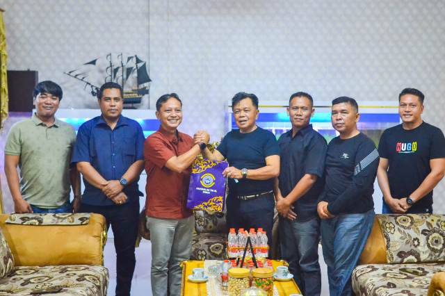 Bupati Asmar Perkuat Sinergi dengan Danposal Selatpanjang, Bahas Stabilitas Wilayah dan Pembangunan Meranti