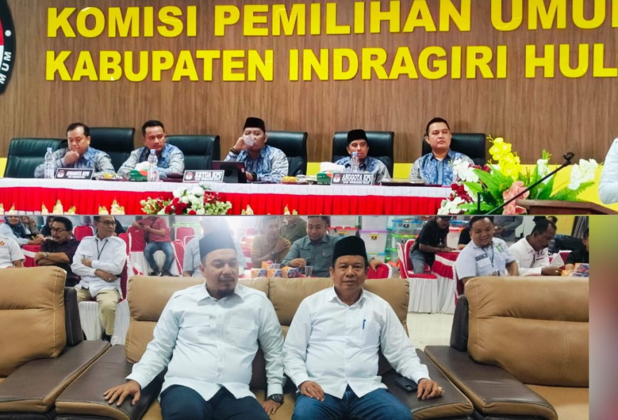 Ade Agus Hartanto dan Hendrizal Paslon Terpilih Bupati dan Wakil Bupati Inhu 2025-2030