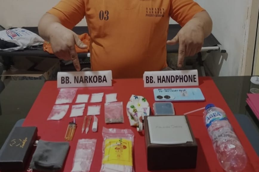 Dikejar Hingga ke Rohul, Akhirnya Pengedar Sabu dan Ganja Diringkus Polres Kampar