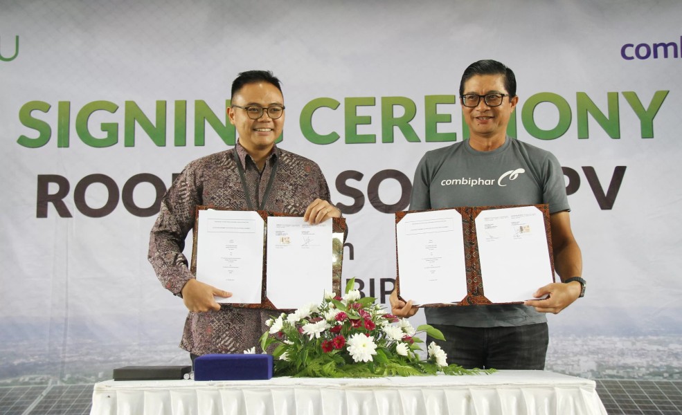 Combiphar Genjot Energi Hijau Melalui Instalasi Panel Surya di Padalarang