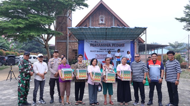 PHR Gelar Pasar Murah di Zona Rokan, Salurkan 1.920 Paket Sembako untuk Warga