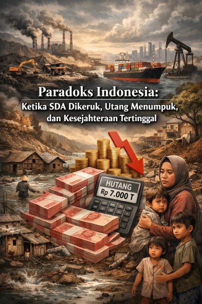 Paradoks Indonesia: Ketika SDA Dikeruk, Utang Menumpuk, dan Kesejahteraan Tertinggal
