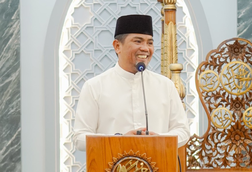 Hadiri Takhtimul Quran di Masjid Al Hidayah, Bupati Zukri Minta Doakan Tetap Istiqomah Jalankan Amanah