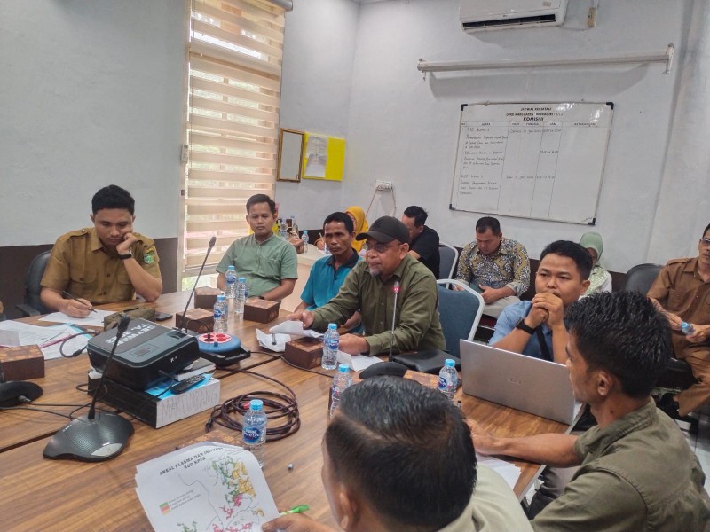 Dugaan Ketidakadilan Plasma Sawit, KUD Talang Bersatu Desak PT KRSP di DPRD Inhu