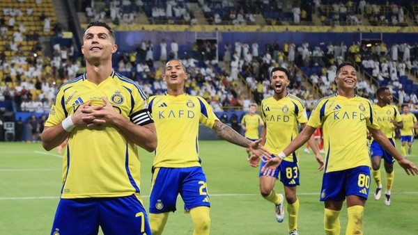 Hasil Al Nassr Vs Al Wehda, Ronaldo Cetak Gol, The Global One Menang 2-0