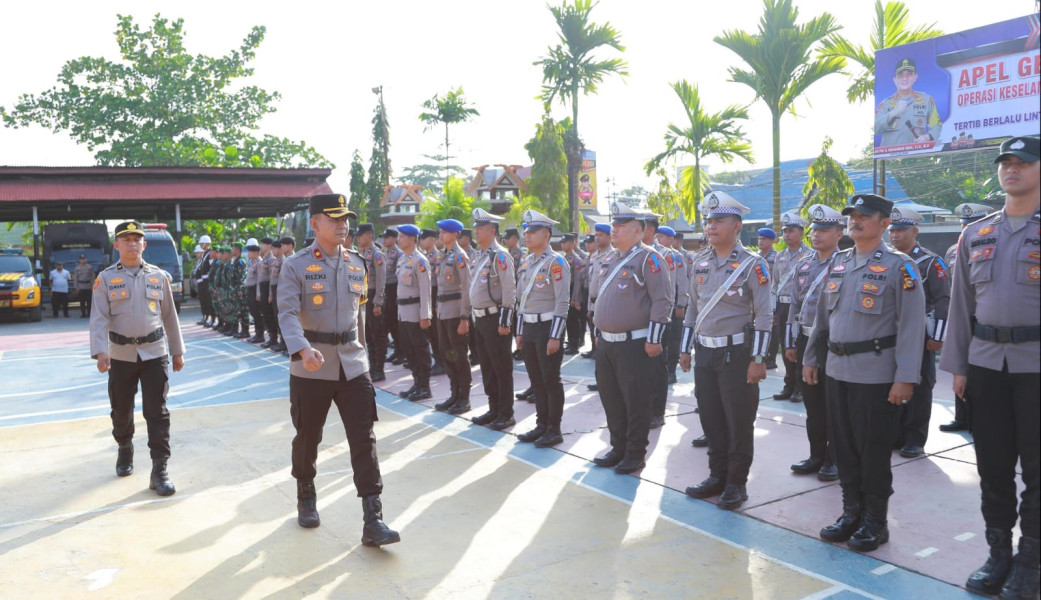 Jelang Ramadhan, Polres Inhil Razia Lalu Lintas Selama 2 Pekan