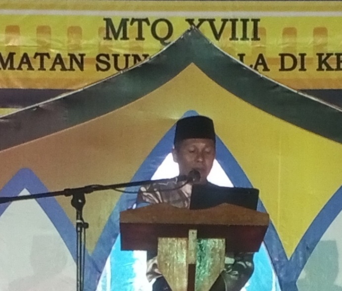 Diikuti 12 Desa, Pembukaan MTQ XVIII Kecamatan Sungai Lala Berjalan Sukses