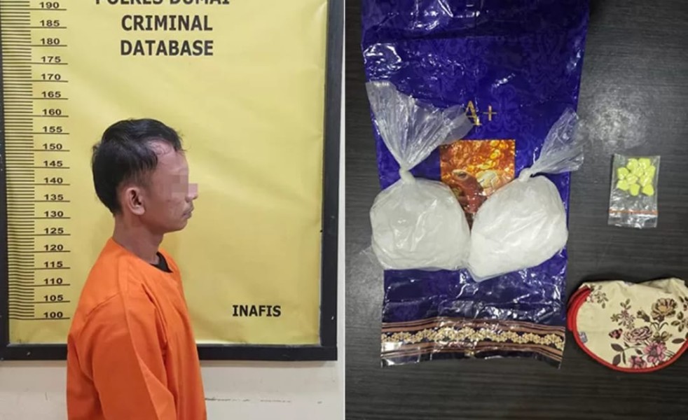 Polsek Sungai Sembilan Tangkap Seorang Pengedar Narkoba