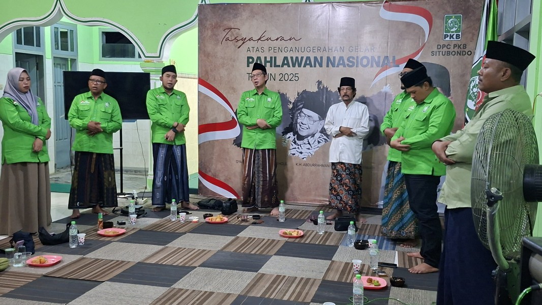 PKB Situbondo Ajak Kader Teladani Perjuangan Syaikhona Kholil, Gus Dur dan Marsinah