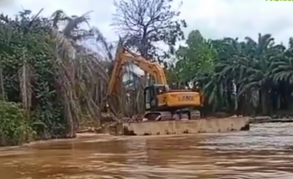 Normalisasi Sungai Air Hitam oleh PT Musim Mas Timbulkan Persoalan, Lukah Nelayan Hilang dan Rusak