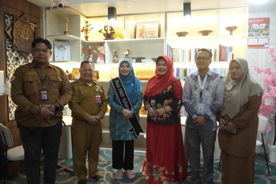 Katerina Susanti Sambut Kepala BPMP Riau, Dorong Percepatan Pembenahan PAUD di Inhil