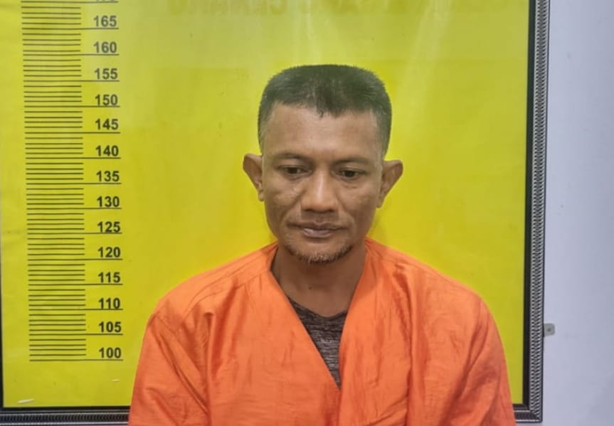 Simpan 14 Paket Sabu, Pengedar di Batang Cenaku Ditangkap Polres Inhu