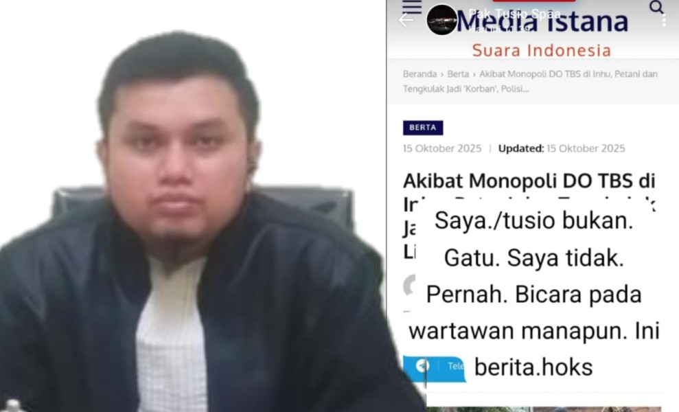 Sejumlah Media Online Diduga Sebar Ujaran Kebencian dan Hoaks Soal Sawit di Inhu, Narasumber: Kami Tak Pernah Dihubungi