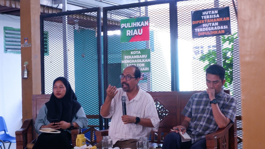Luncurkan Laporan Investigasi, WALHI Riau Mendesak Komitmen Penuh FOLU Net Sink 2030 di Sektor Korporasi Kehutanan Riau
